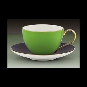 Greenwich Grove Kate spade tea cup and saucer set.